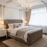 Imperial Bed with Crystal Diamond