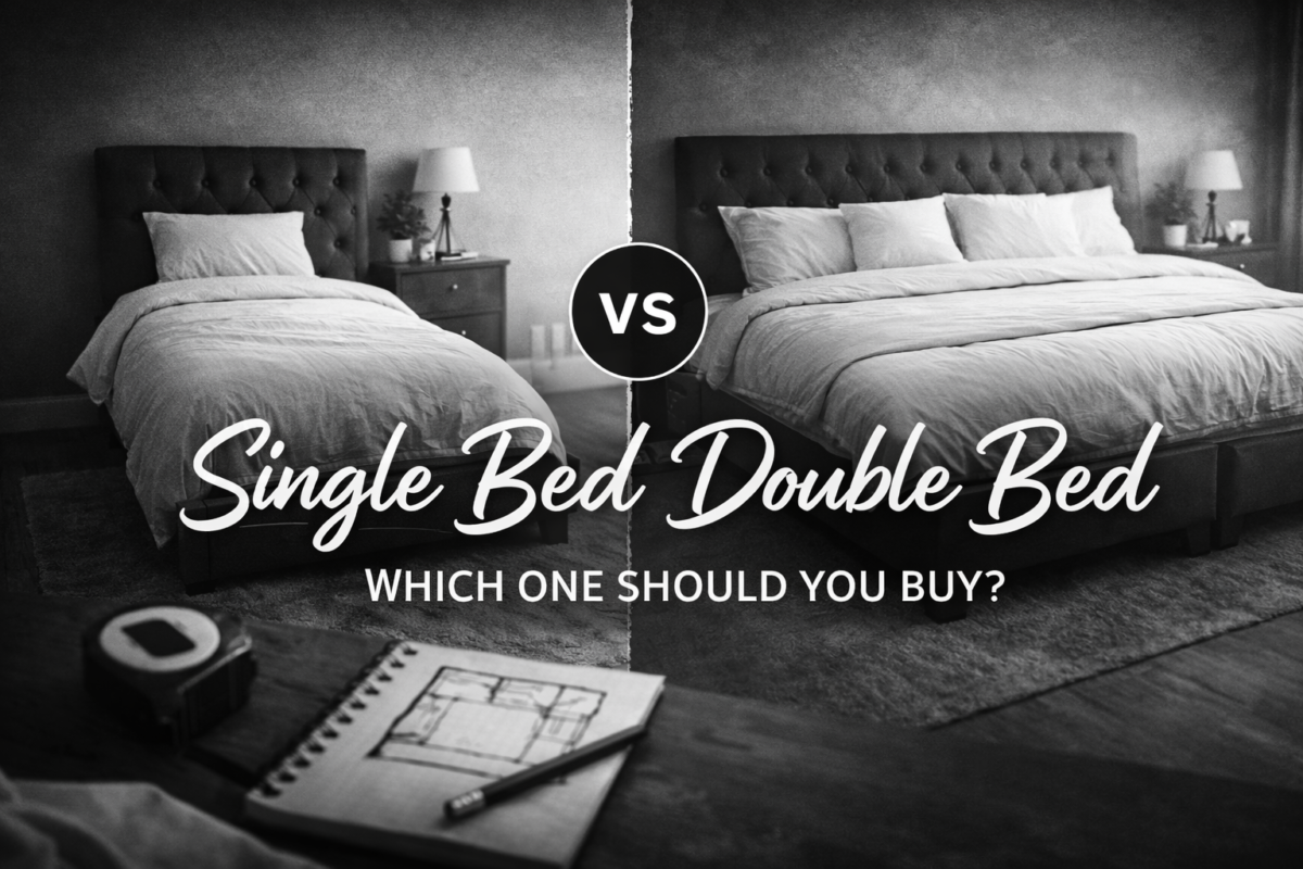 Single Bed vs Double Bed Which One Should You Buy