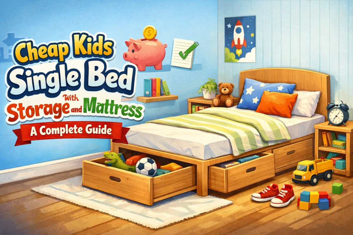 Cheap Kids Single Bed with Storage and Mattress A Complete Guide