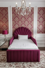 princess bed with safety panels