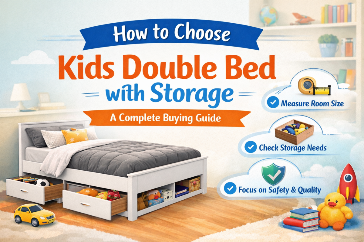 How to Choose Kids Double Bed with Storage